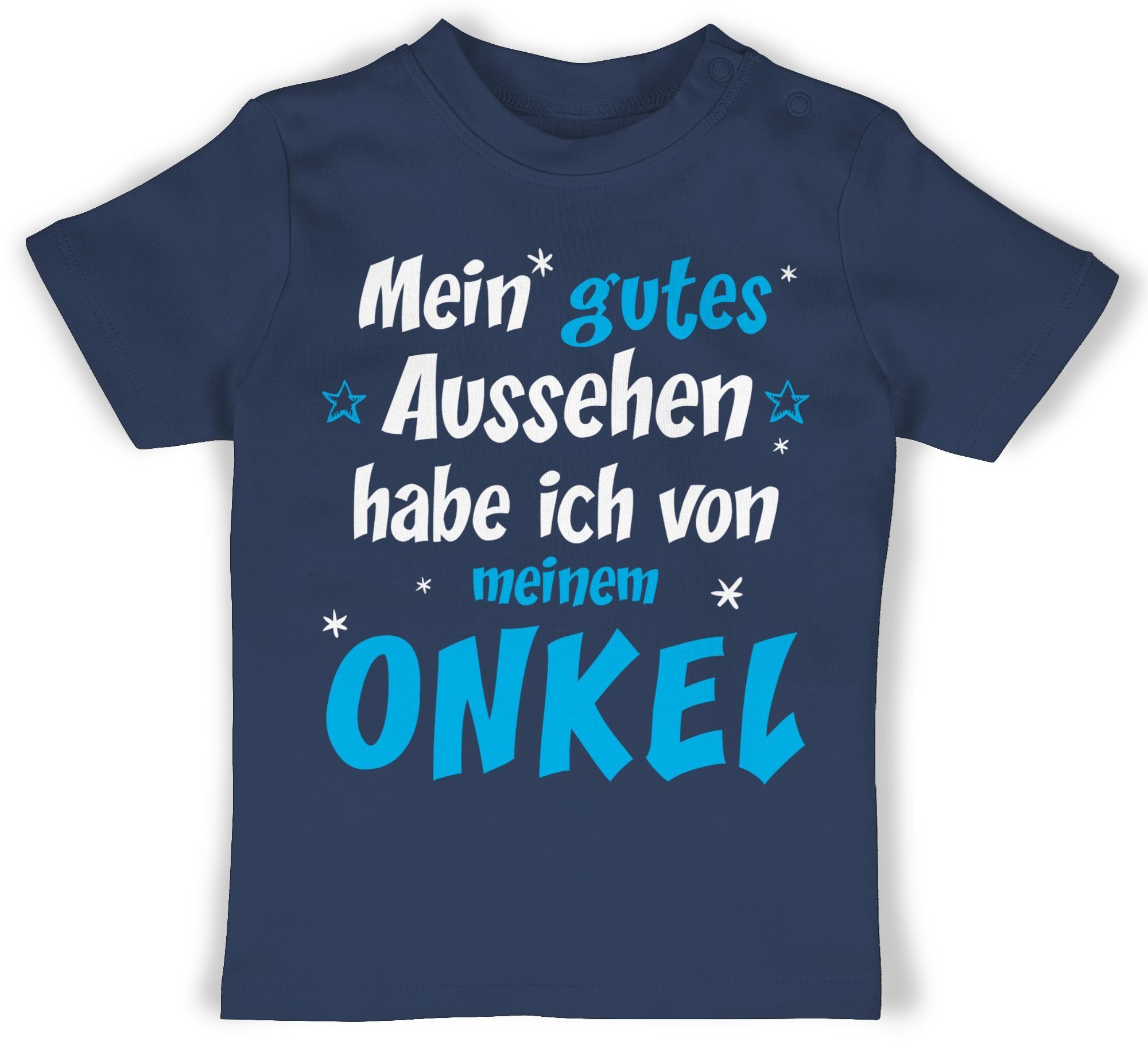 Shirtracer TShirt Onkel Spruch Mein gutes Aussehen habe ich von